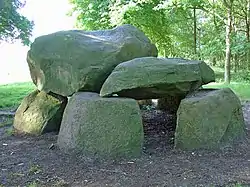 Das Großsteingrab G1 bei Noordlaren