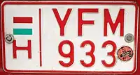 Kennzeichen für langsame Fahrzeuge