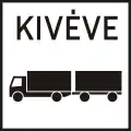 H-92Lastkraftwagen mit Anhänger frei