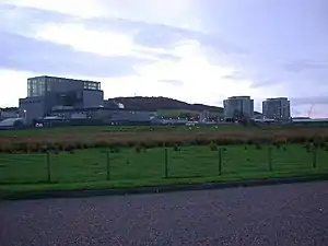 links Hunterston B, rechts Hunterston A