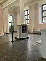 Lesepult und Osterkerze