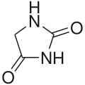 Struktur von Hydantoin