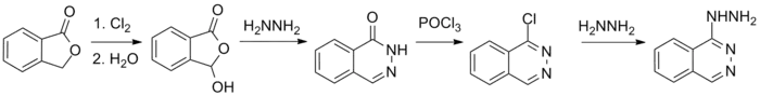 Synthese des Vasodilatators Hydralazine