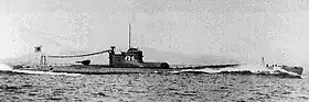 Das Bild zeigt das baugleiche Boot I-26 (um 1942)
