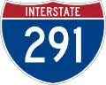 Straßenschild der I-291