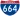 Straßenschild der I-664