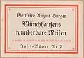 IB 7/A Bürger: TS „Insel-Bücher“ (Druckfehler)