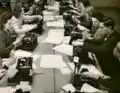 Schreibmaschinen-abteilung, um 1940