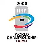 Logo der A-WM 2006 in Riga