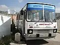 Griechischer Ikarus, noch 2007 im Einsatz als Zubringer für Pendler im Berufsverkehr