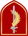 Kragenspiegel eines iranischen Generals (Sardar) der Iranischen Revolutionsgarde.