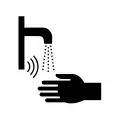 PF 074: Automatischer Sensor; Hand vor den Sensor halten