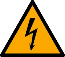 W012: Warnung vor elektrischer Spannung