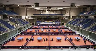 German Open im Tischtennis 2014 in der GETEC Arena
