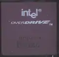 Intel 486SX Overdrive mit 20&nbsp;MHz