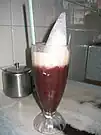 Kaltge­tränk „Red bean ice“