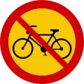 B05.11Verbot für Fahrräder