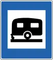 Campingplatz für Wohnwagen
