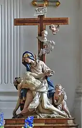 Pietà in der Stiftskirche Weyarn