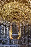 Ein Seitenaltar in São Francisco