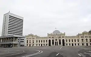 Der Bahnhof Baku