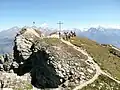 Gipfel des Illhorns.