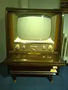 Fernseh-Standgerät Illustraphon 743 mit 43 cm-Bildröhre, 1957/58