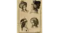 Illustration für einen Almanach (nach 1780)