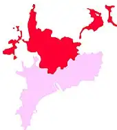 Rajon Kalmius in der Ukraine