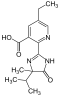 Imazethapyr Strukturformel