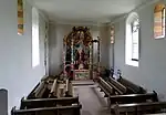 Hauptaltar (dahinter das Presbyterium)