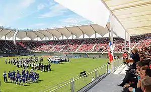 Die Wiedereröffnung des Estadio Municipal Nelson Oyarzún