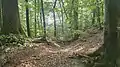 Der äußere Burggraben