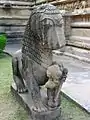 Vyala und Mensch, Lakshmana-Tempel, Khajuraho