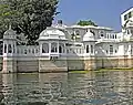 Nordflügel des Lake Palace