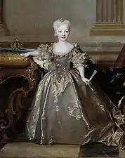 Nicolas de Largillière: Infantin Mariana Victoria von Spanien (1718-1781), 1724