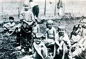 Slowenische Kinder-Häftlinge (1943)