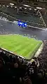 Innenansicht der Veltins Arena beim 5:2 Heimerfolgs des FC Schalke 04 gegen Hertha BSC am 14. April 2023.
