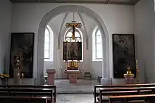 Innenraum der Laurentiuskirche