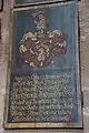 Totenschild des Georg Andreas Imhof († 1713) in der Lorenzkirche