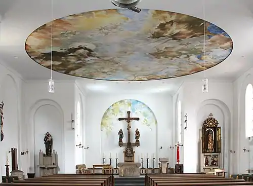 Innenraum kirche marienloh