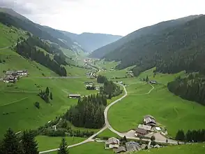 Inneres Villgratental, talauswärts