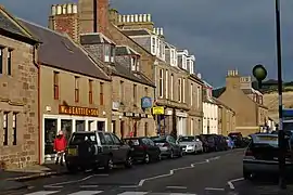 Straßenzug in Inverbervie