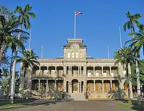 Hauptfassade des ʻIolani-Palastes