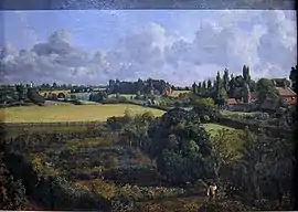John Constable: Golding Constable's Kitchen Garden in East Bergholt (1815)