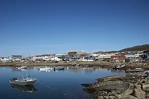 Hafengebiet von Iqaluit