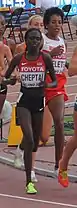 Irene Cheptai auf Platz&nbsp;sieben