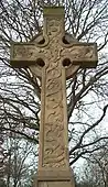 Irisches Hochkreuz, in Dietkirchen an der Lahn (Ostansicht)