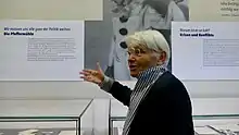 Irmela von der Lühe, Kuratorin der Erika-Mann-Ausstellung in der Monacensia, 2019