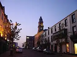 Sligo in der Abenddämmerung